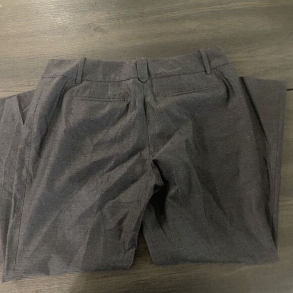 Ann Taylor loft petites size 12P style Julie gray stripes - Picture 6 of 7